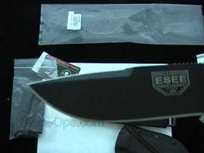 ESEE Model 4 Stainless Plain ESEE-4P-MB-B