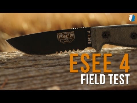 ESEE Model 4 Serrated Tactical ESEE-4S-TG-B