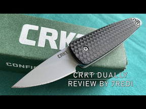 CRKT Dually Slip Joint Black 7086