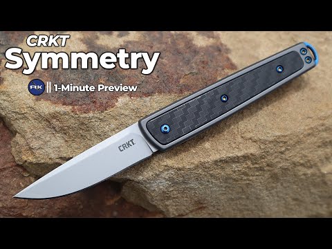 CRKT Symmetry Slip Joint Black 7190