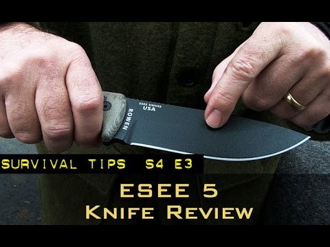 ESEE Model 5 Serrated Tactical ESEE-5-S-TG