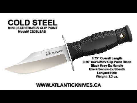 Cold Steel Mini Leatherneck Clip Point CS-39LSAB