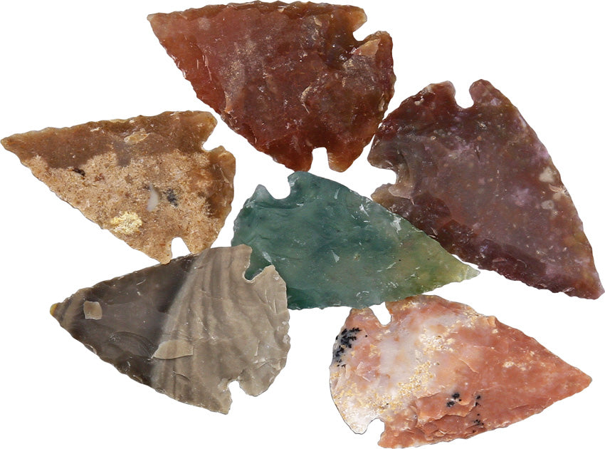 Arrowhead Arrowhead Assortment - Small 1 INCH AGATE SIZE (BAG OF 100)