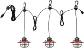 Barebones Living Edison String Lights Red LIV-267