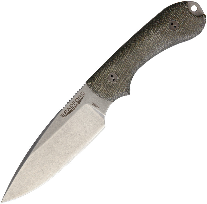 Bradford Knives Guardian 3 3D OD Green 3FE-102-N690