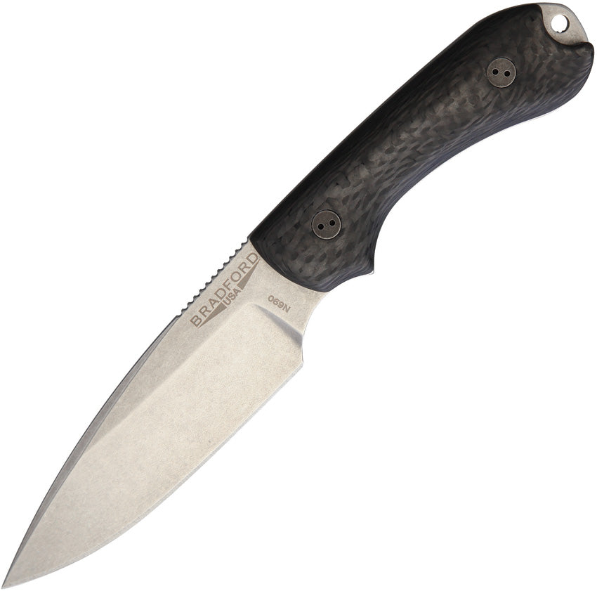 Bradford Knives Guardian 3 3D Carbon Fiber 3FE-114-N690