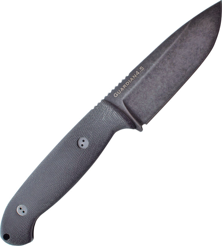 Bradford Knives Guardian 4.5 Nimbus 3D Black 4.5S-101N-N690