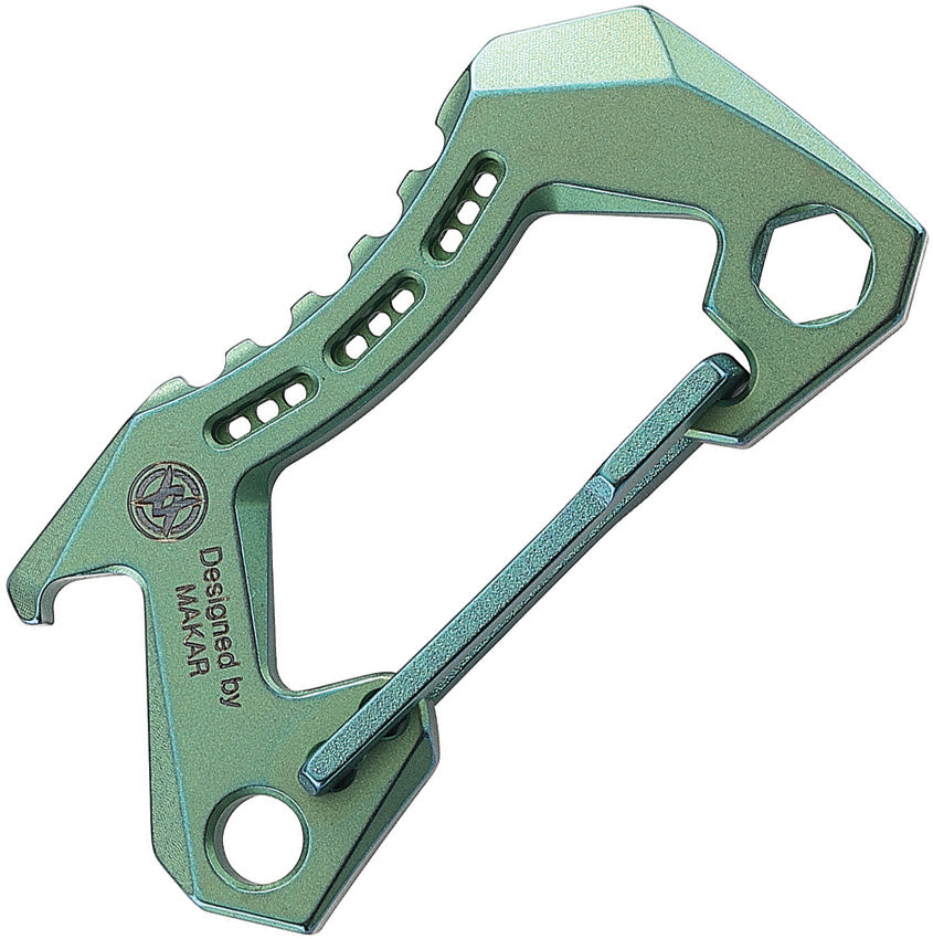 Bestech Knives Bestechman Ti Carabiner Green BM15C