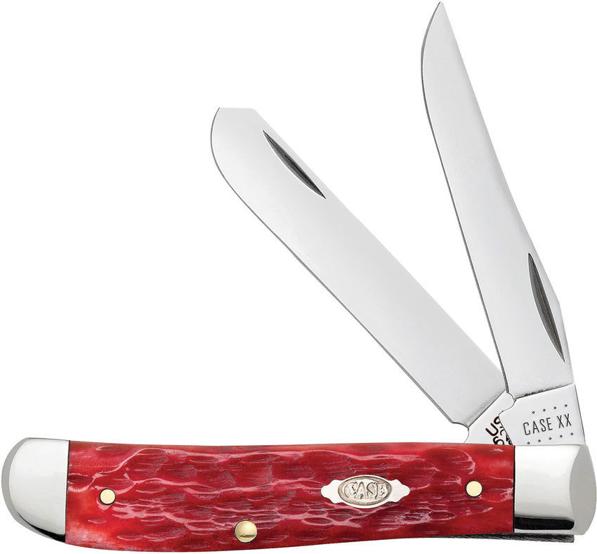 Case Cutlery Mini Trapper Dark Red 31952