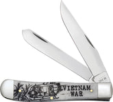 Case Cutlery Vietnam Trapper Nat Bone 50952