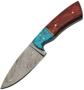 Damascus Fixed Blade DM-1187