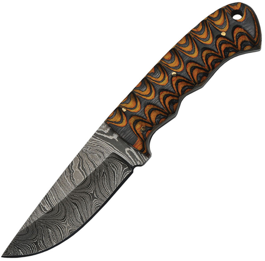 Damascus Twisted Wood Hunter DM-1218