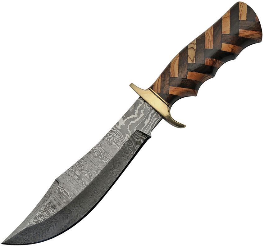 Damascus Braided Hunter Walnut DM-1220