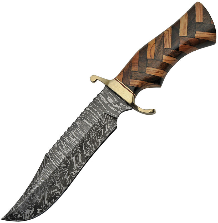 Damascus Bowie Wood DM-1221