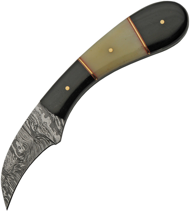 Damascus Hook Hunter Horn/Bone DM-1260HN