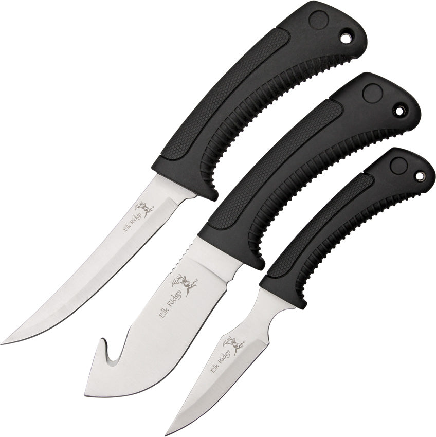 Elk Ridge Three Piece Outdoor Knife Set ER-261