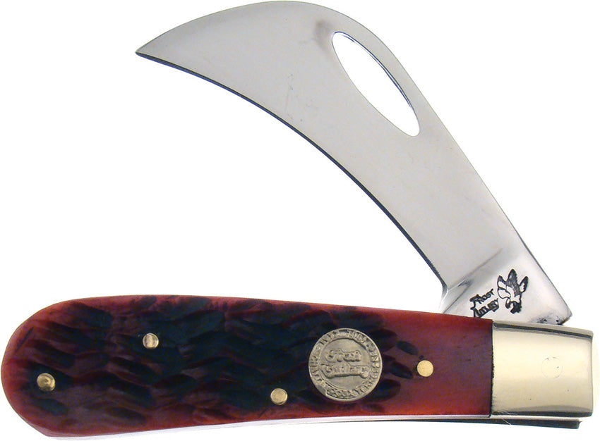 Frost Cutlery Little Hawkeye Red Pick Bone 14-478RPB