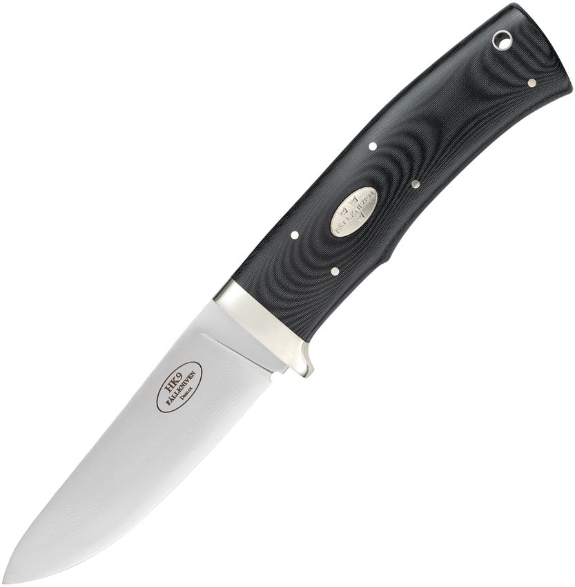 Fallkniven HK9 Fixed Blade Black Micarta HK9CXLBM