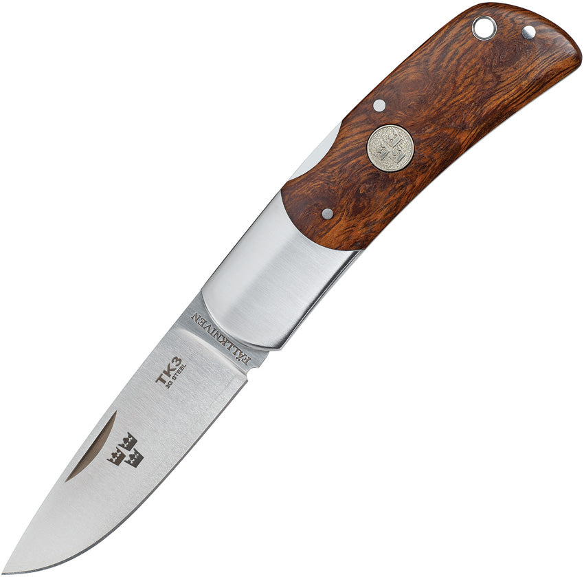 Fallkniven Tre Kronor Lockback Ironwood TK3IC