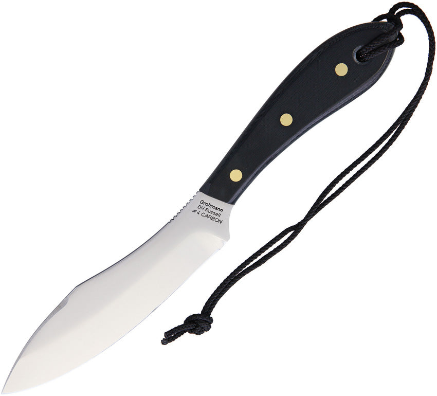 Grohmann Survival Knife Black Micarta M4C