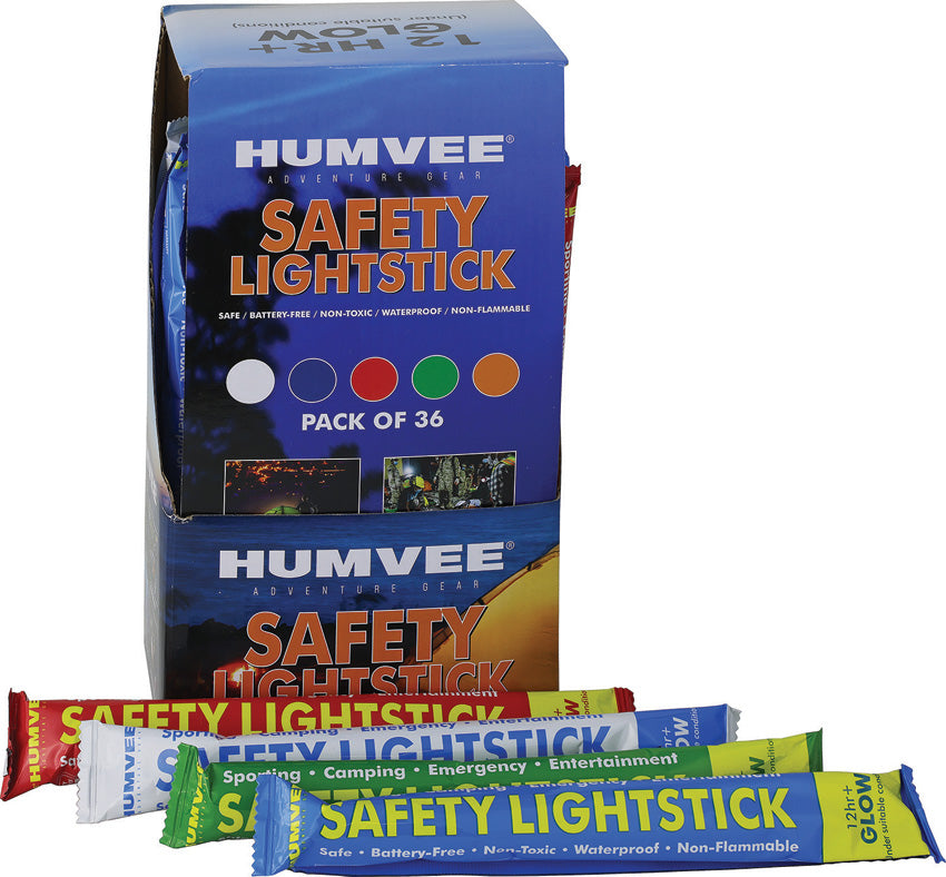 Humvee 6" Safety Glow Stick 36 Pk HMV-6-DB-36