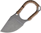 Hoback Knives Jeremiah Johnson Neck Knife JEREMIAH JOHNSON TAN WRAP