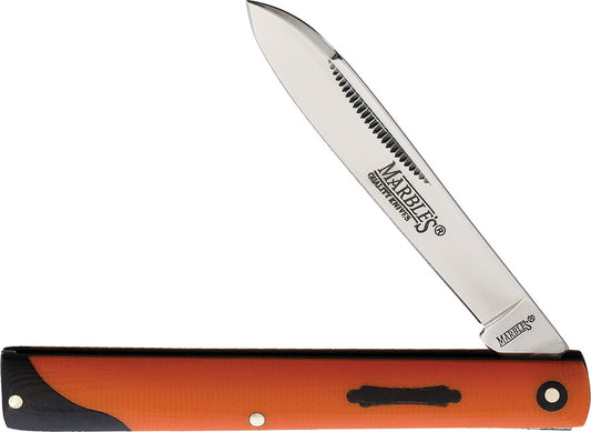 Marbles Doctor's Knife Orange G10 MR594 /KB214-1