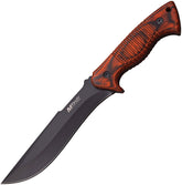 MTech Fixed Blade Brown Pakkawood MT-20-73WD