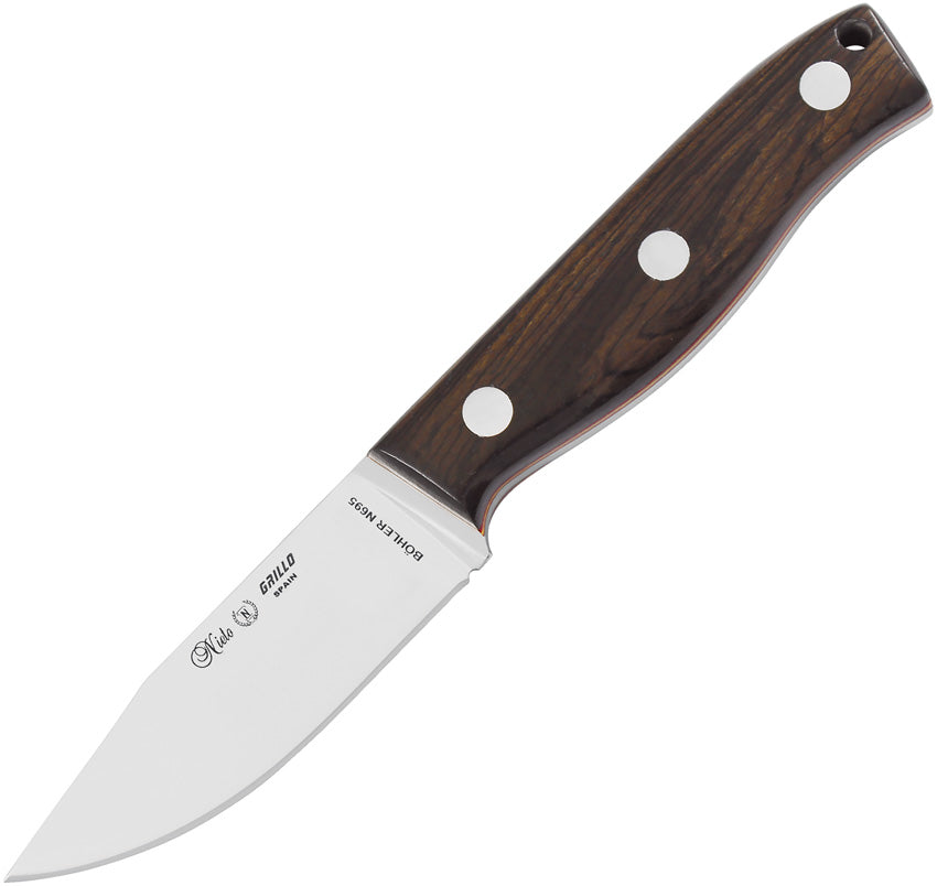 Nieto Grillo Fixed Blade Granadille 130-G