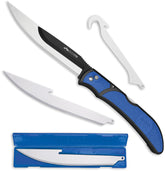 Outdoor Edge RazorFin Lockback Blue RFU-50C