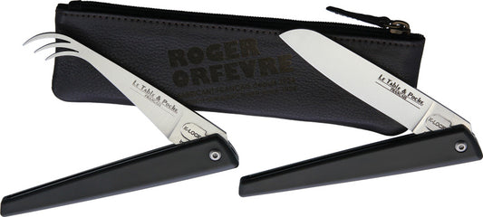 Roger Orfevre Le Table n Poche K-Lock Set 451308 NOIR