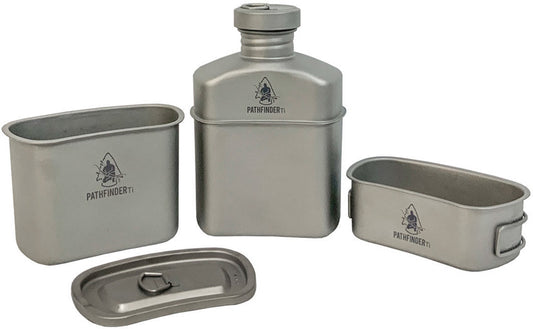 Pathfinder Titanium Canteen Cooking Kit TI CANTEEN COOKING KIT