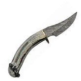 Rite Edge USA Damascus Skinner RU-DHDMB1