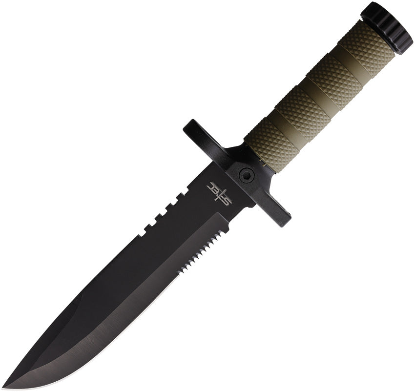 S-TEC Survival Knife OD Green T22188GN-2