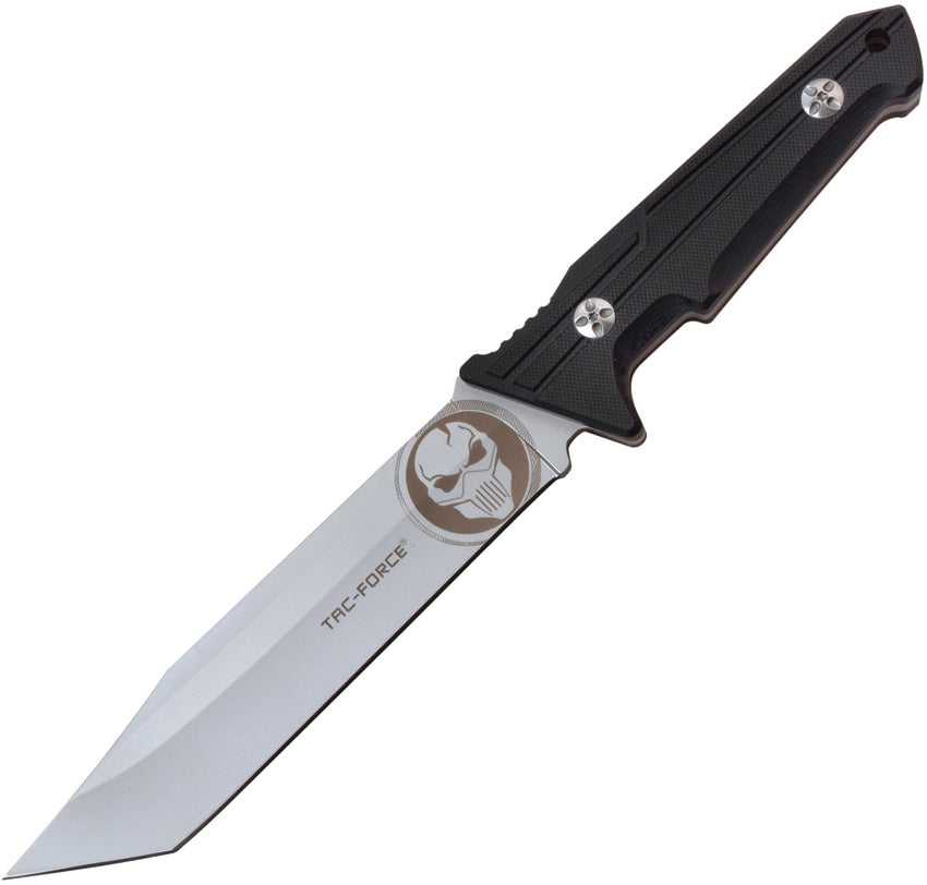 Tac Force Fixed Blade Bead Blast TF-FIX015G