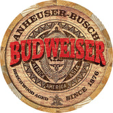 Tin Signs Budweiser Barrel End 2165