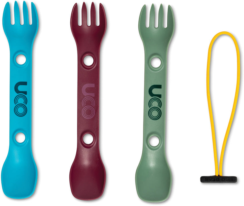 UCO Mini Spork Three Pack Terra F-SP-M-3PK TERRA