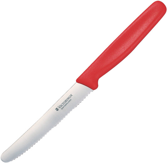 Victorinox Steak Knife Serrated Red 6.7831