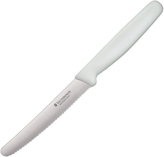 Victorinox Steak Knife Serrated White 6.7837