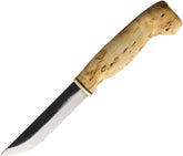 Wood Jewel Fixed Blade Curly Birch 23VISA10