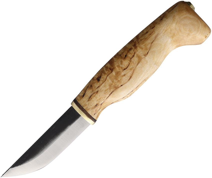 Wood Jewel Fixed Blade Curly Birch 23VISA