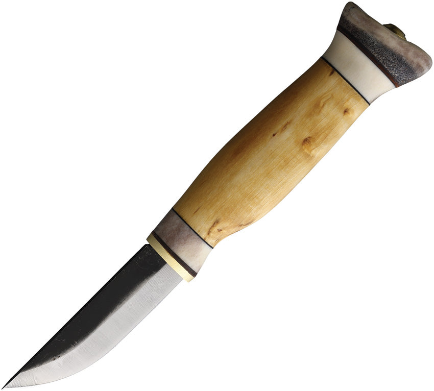 Wood Jewel Fixed Blade Curly Birch 23VV