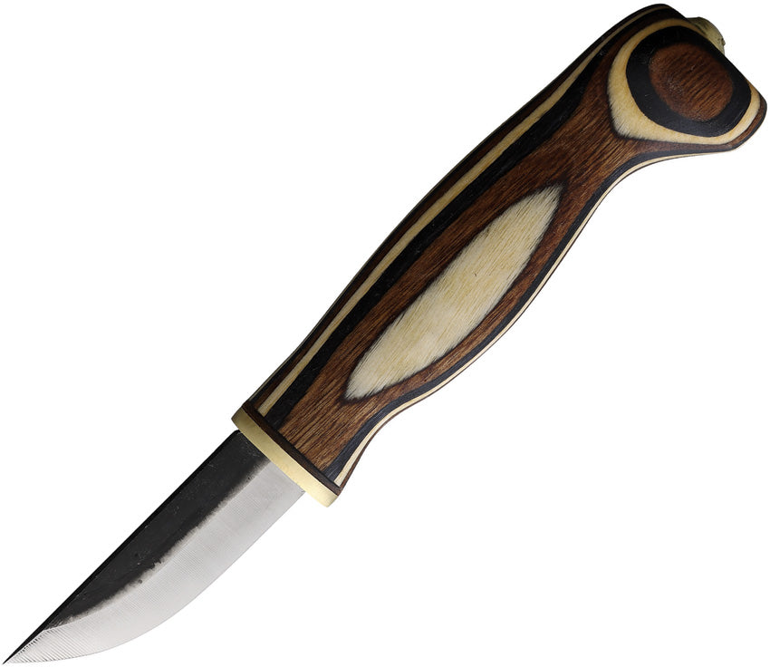 Wood Jewel FIxed Blade Zebra 23ZVP