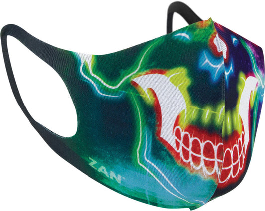 Zan Headgear Face Mask Two Pack Skull FMLW098