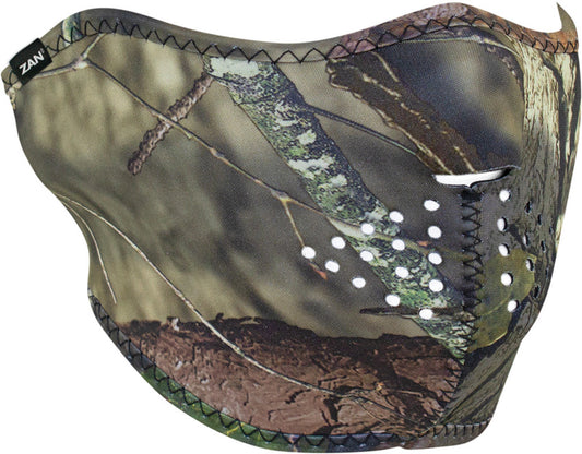 Zan Headgear Half Face Mask Mossy Oak WNFM270H