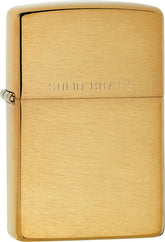 Zippo Solid Brass 204