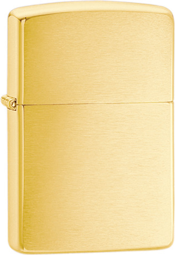 Zippo Brushed Brass 204B