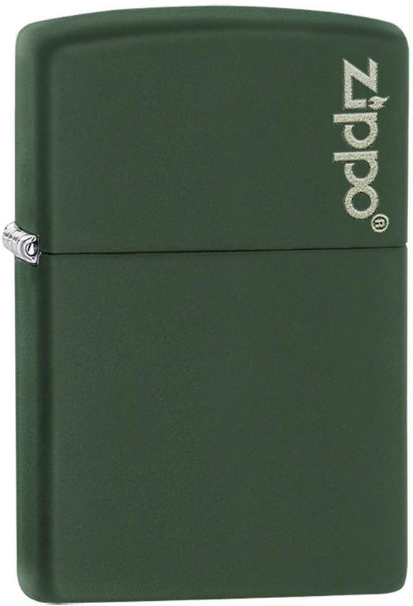 Zippo Zippo Logo Matte Green 221ZL