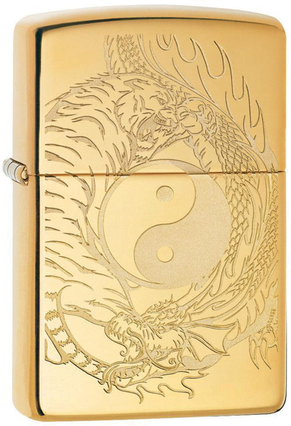 Zippo Tiger Dragon Lighter 49024