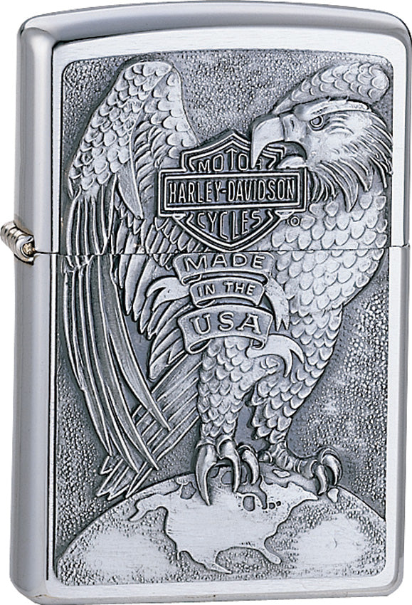 Zippo Harley Eagle & Globe 200HD H231